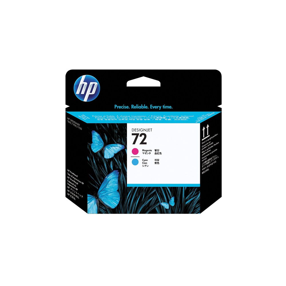 HP Druckkopf 72 magenta/cyan C9383A DesignJet T1100