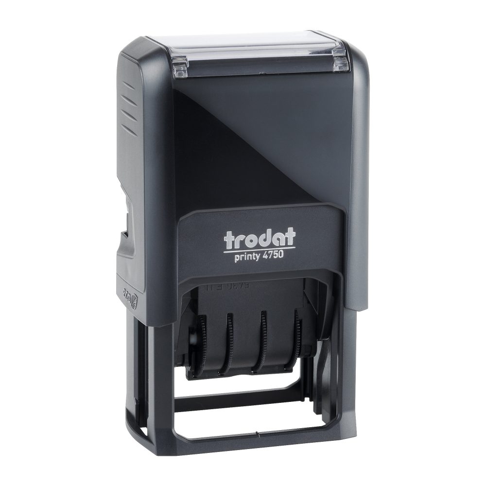 Trodat 4750 Textstempel mit Datum Schwarz