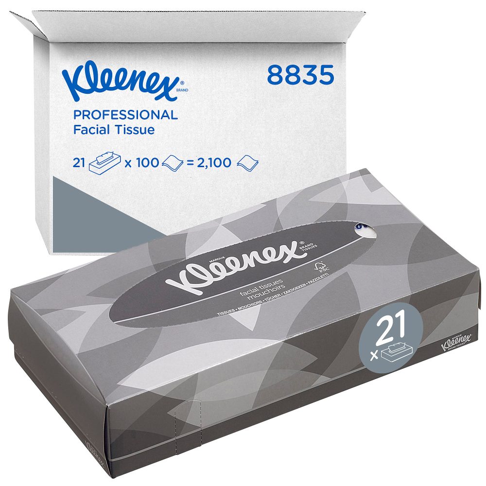 Kleenex Kosmetiktücher 8835 2-lagig 100 Blatt