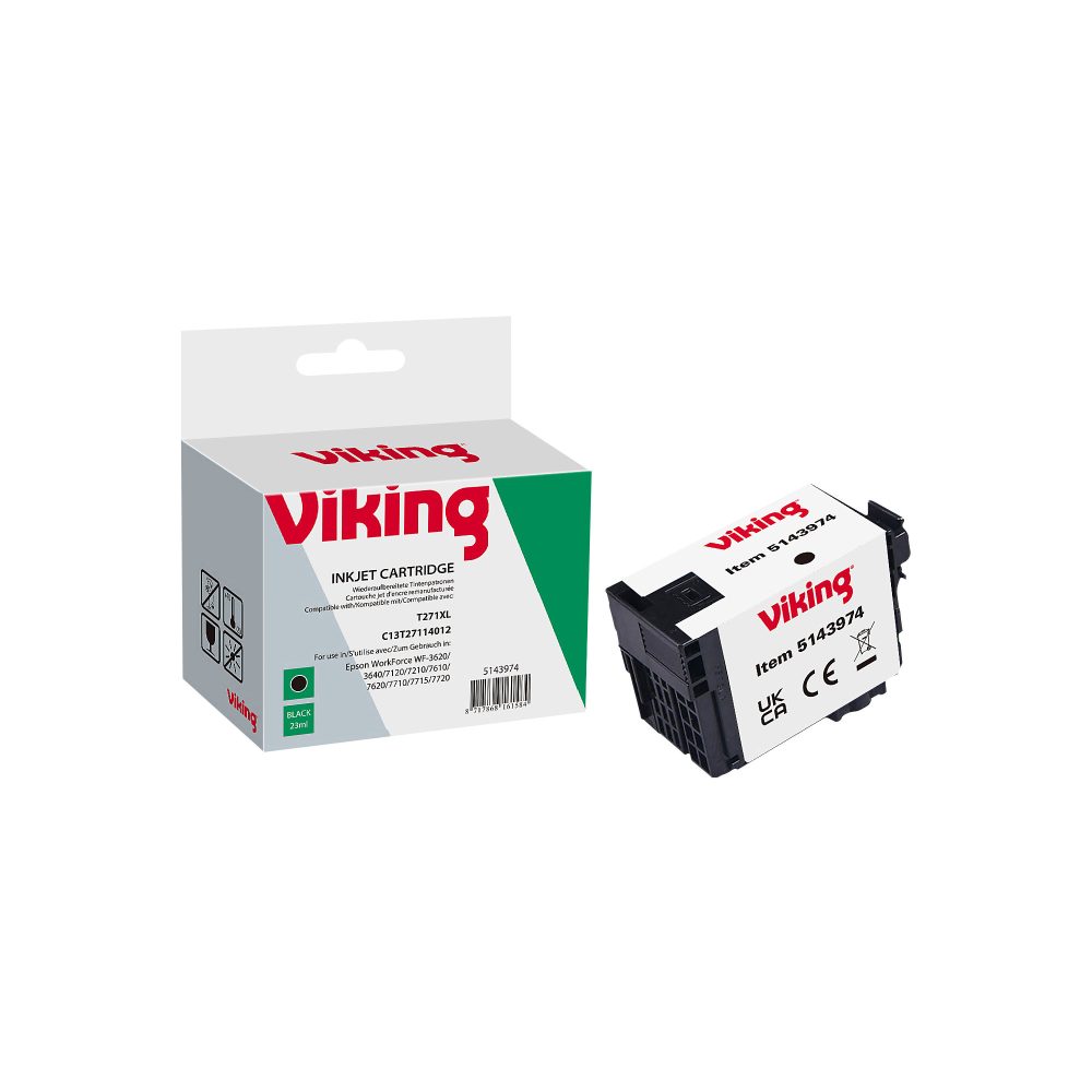 Office Depot 27XL Kompatibel Epson Tintenpatrone C13T27114012 Schwarz