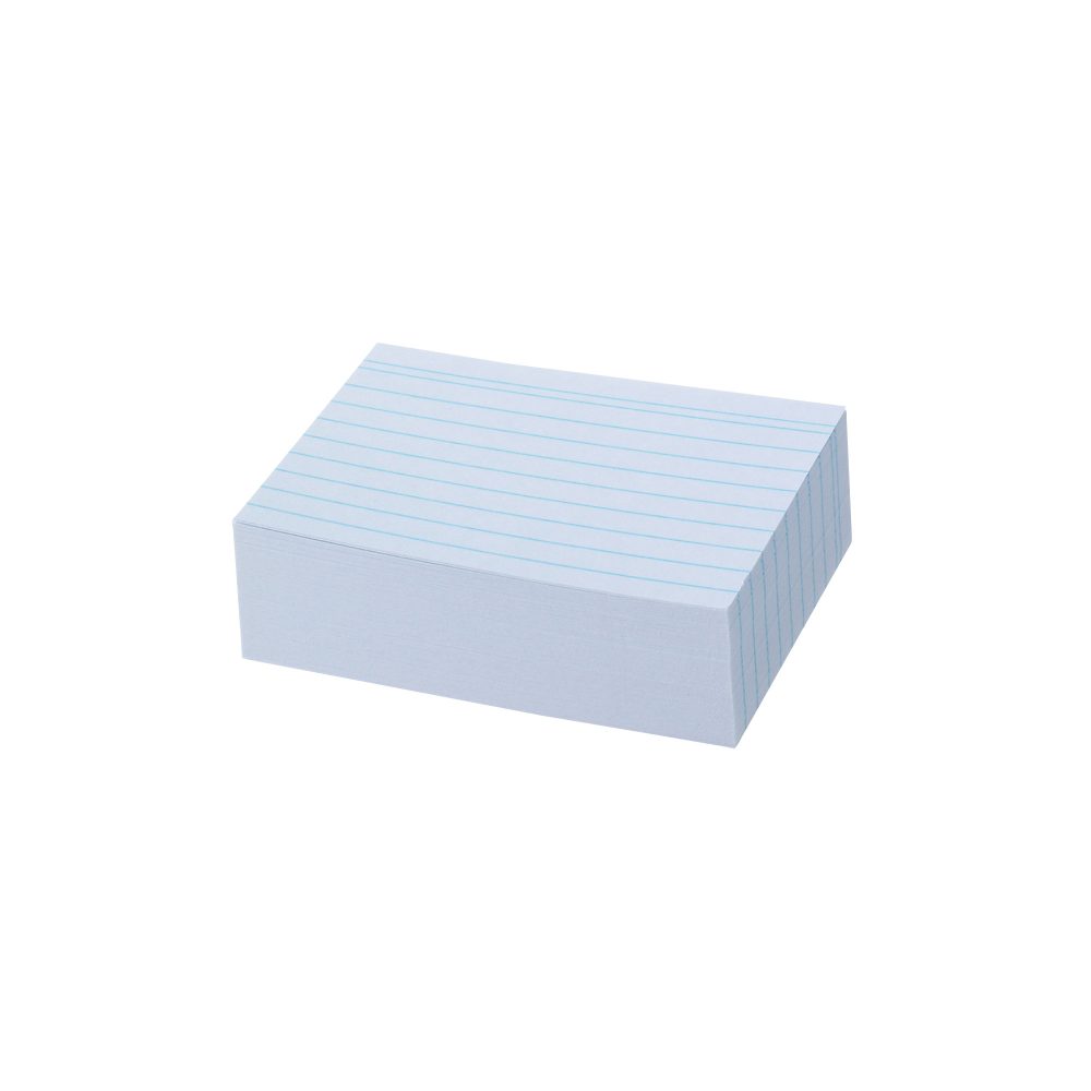 herlitz Karteikarten DIN A8 100 Karten Weiß 7,5 x 5,2 cm 100 Stück
