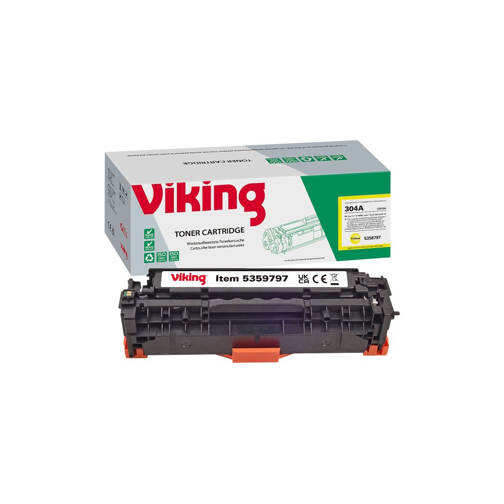 Kompatible Office Depot HP 304A Tonerkartusche CC532A Gelb