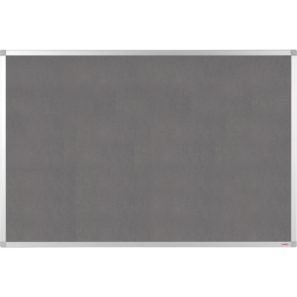 Viking Pinnwand Filz Grau 120 x 90 cm