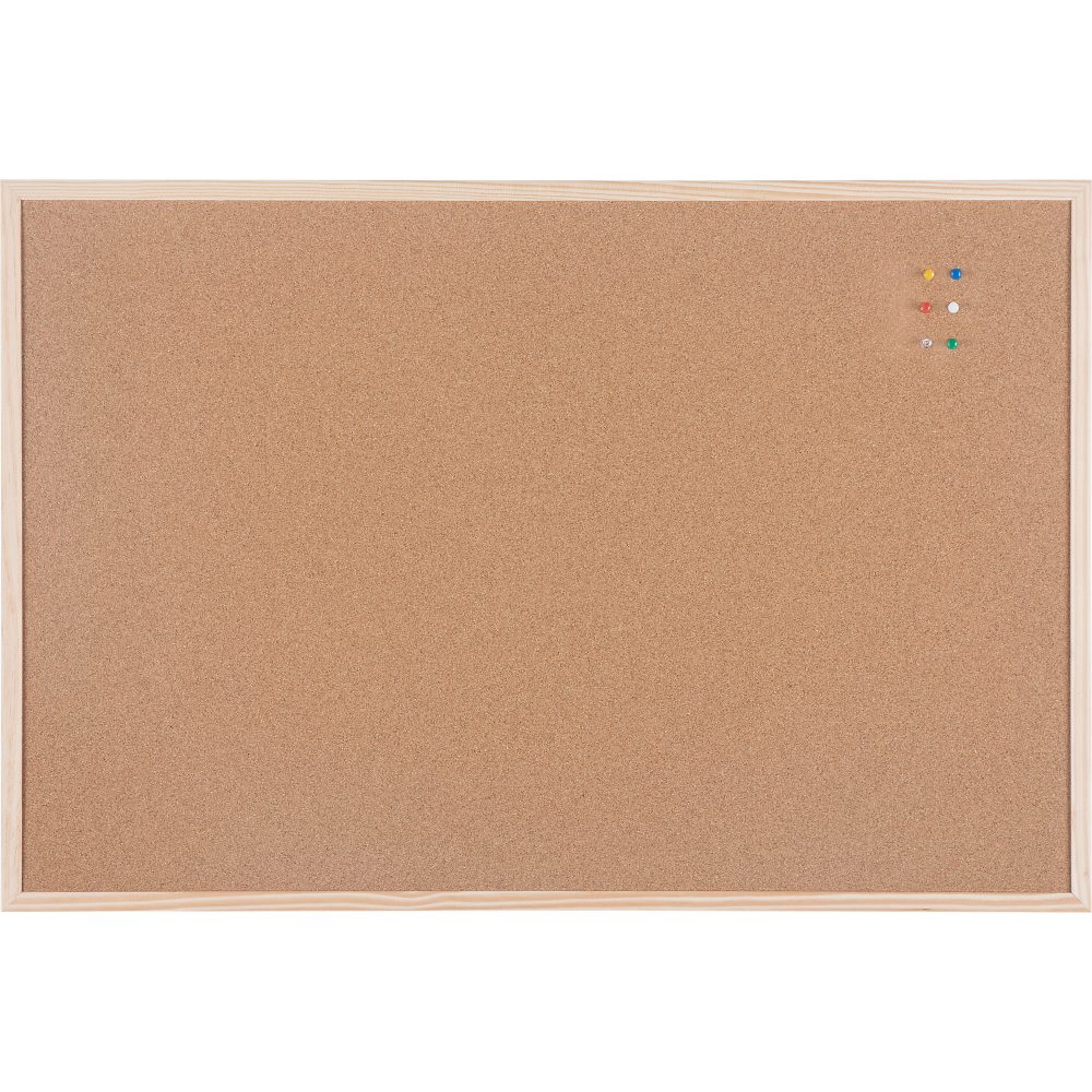 Niceday Pinnwand Kork Braun 120 x 90 cm