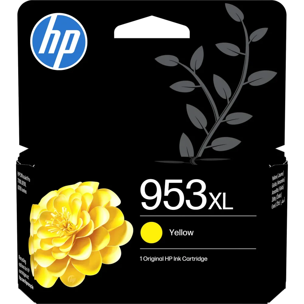 HP 953XL Original Tintenpatrone F6U18AE Gelb