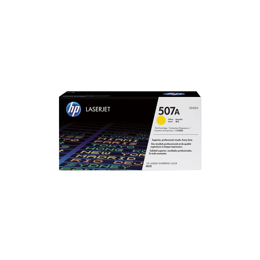 HP Toner-Modul 507A yellow CE402A LJ Enterprise 500 Col. 6000 S.