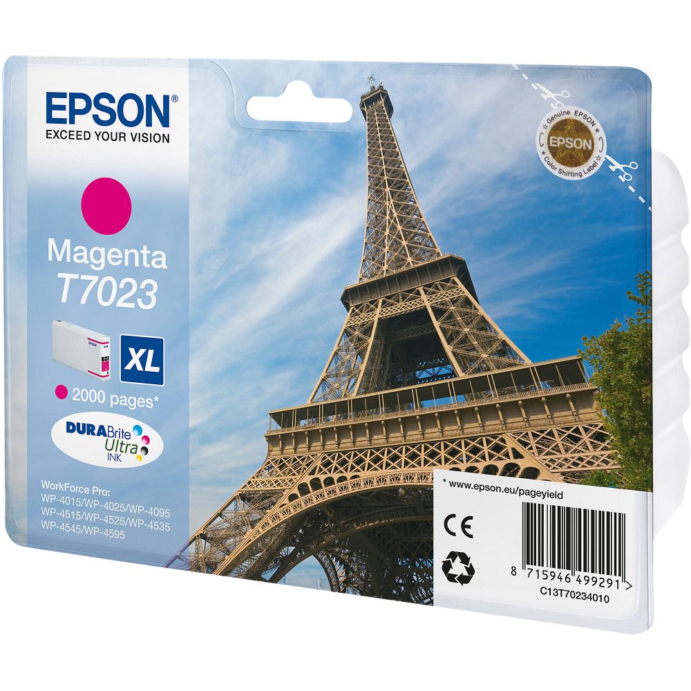 Epson T7023 Original Tintenpatrone C13T70234010 Magenta