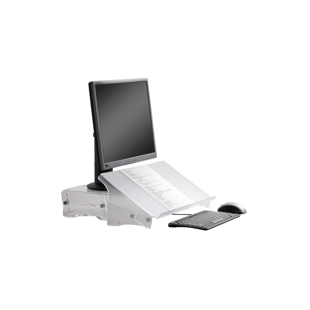BakkerElkhuizen Monitorständer 130 Transparent