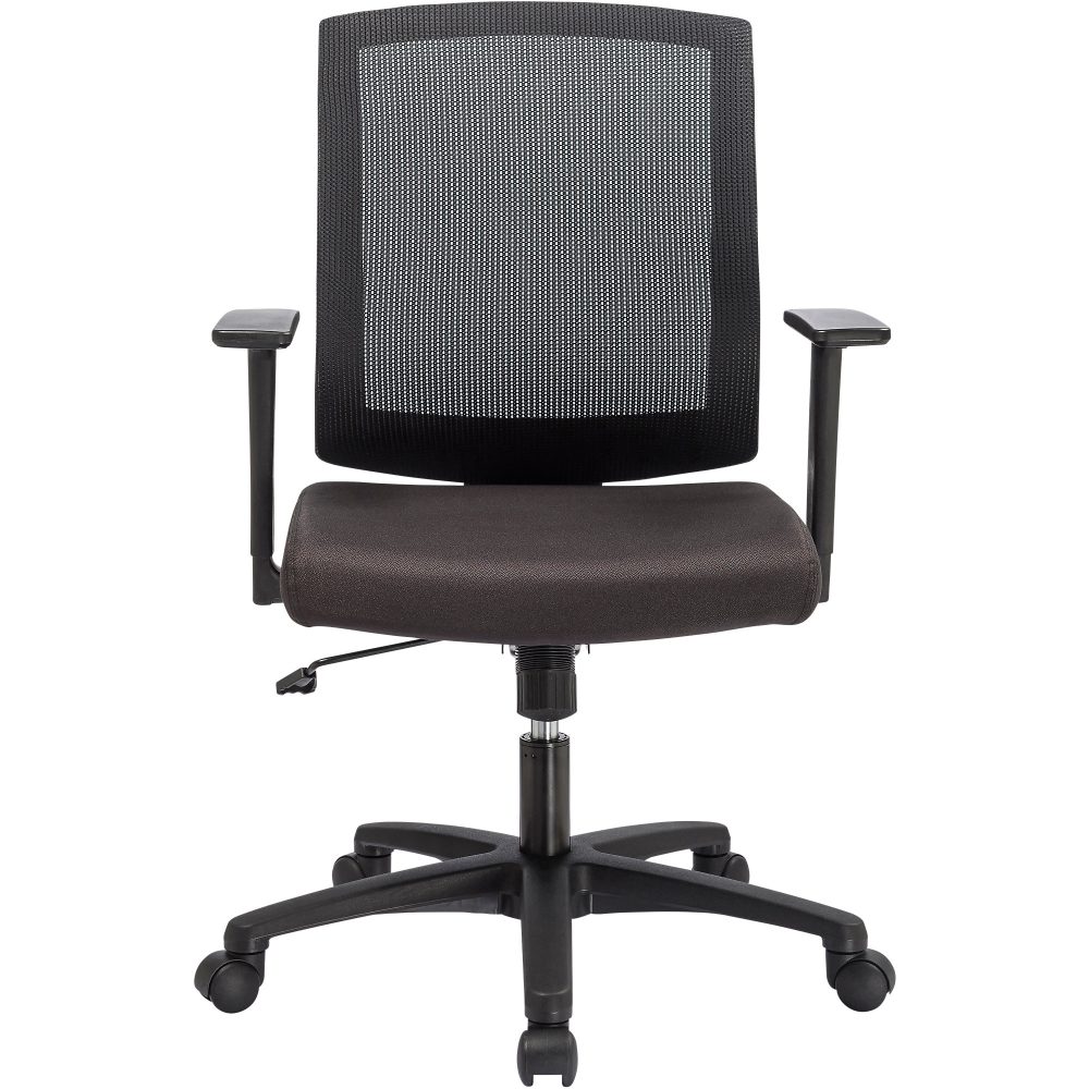 Realspace Ergonomischer Bürostuhl Karl Economy Netzstoff, Stoff Mehrfarbig