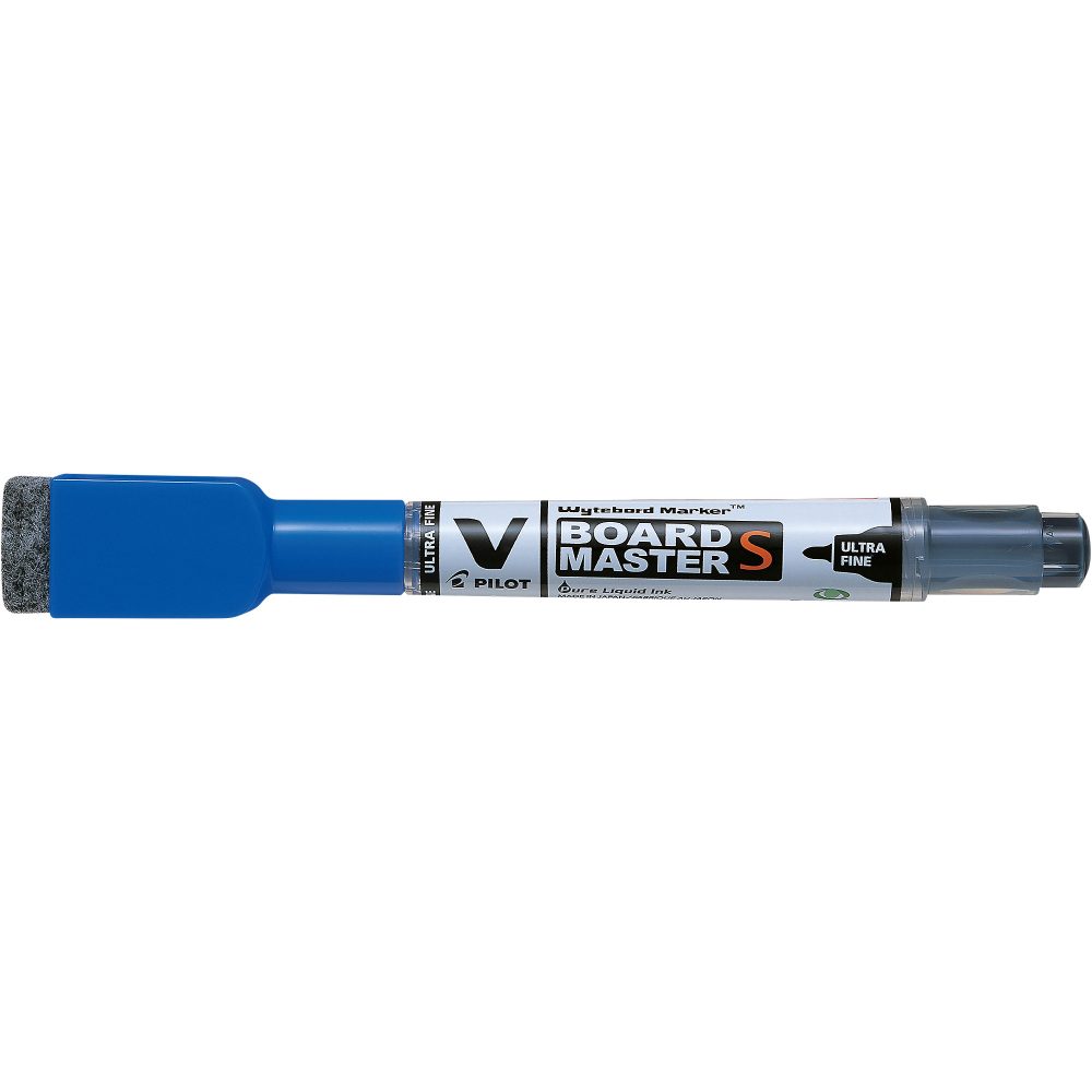 Pilot V-Board Master S Whiteboard-Marker Rundspitze 0.8 mm Blau