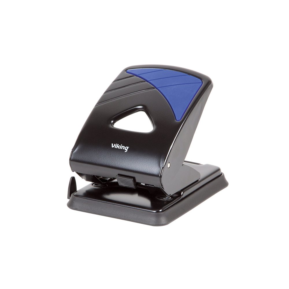 Office Depot 2-fach Locher 98W0 Schwarz, Blau 40 Blatt