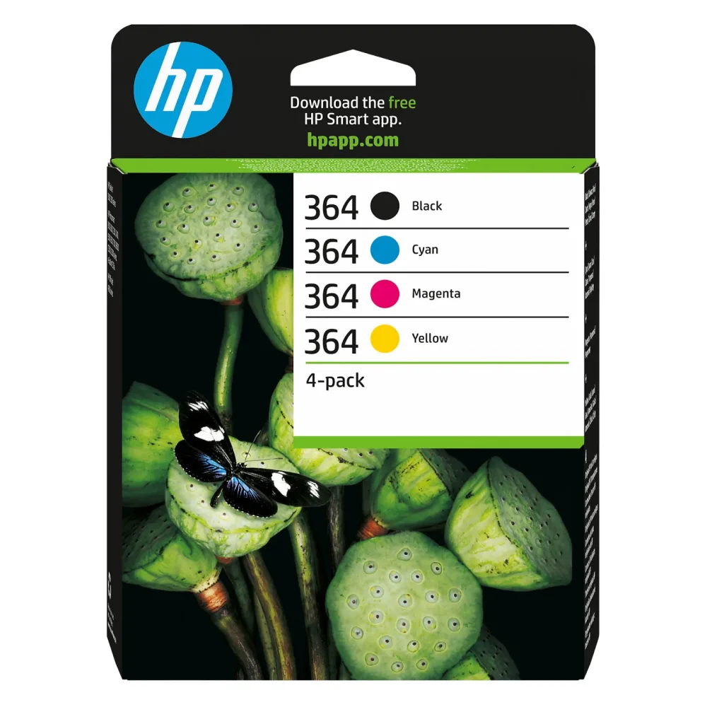 HP Combopack 364 CMYBK N9J73AE PhotoSmart D5460 300/250 S.