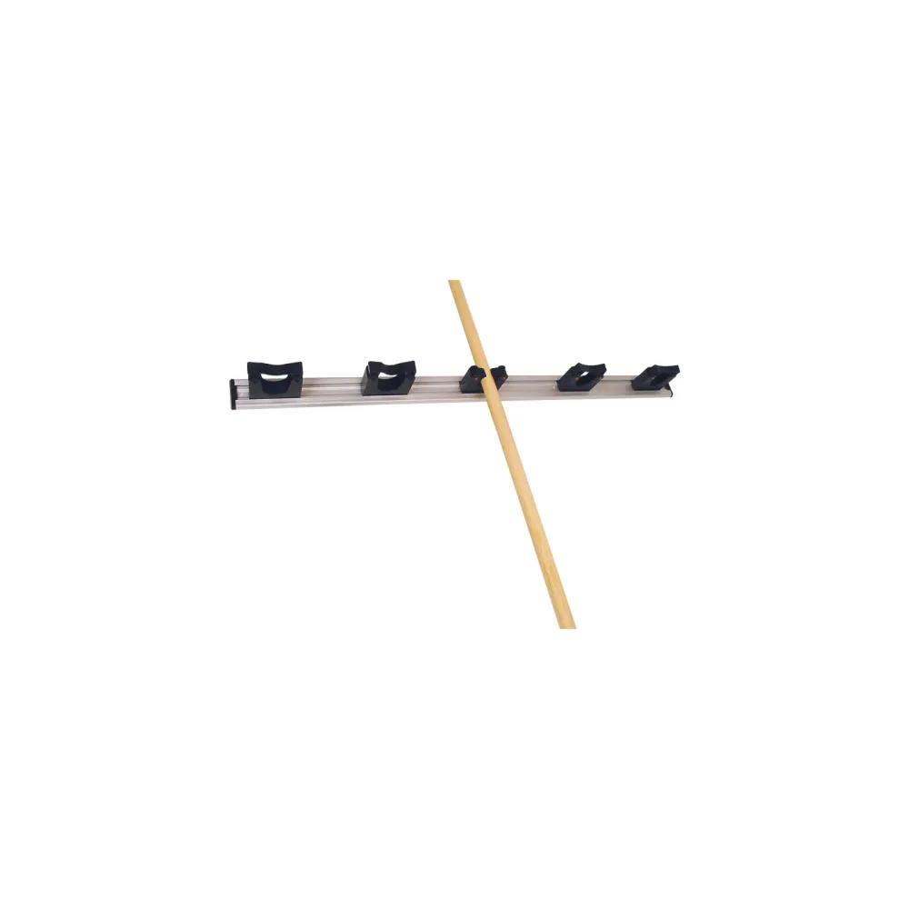 BETRA Gerätehalter 5,5 x 90 cm Schwarz