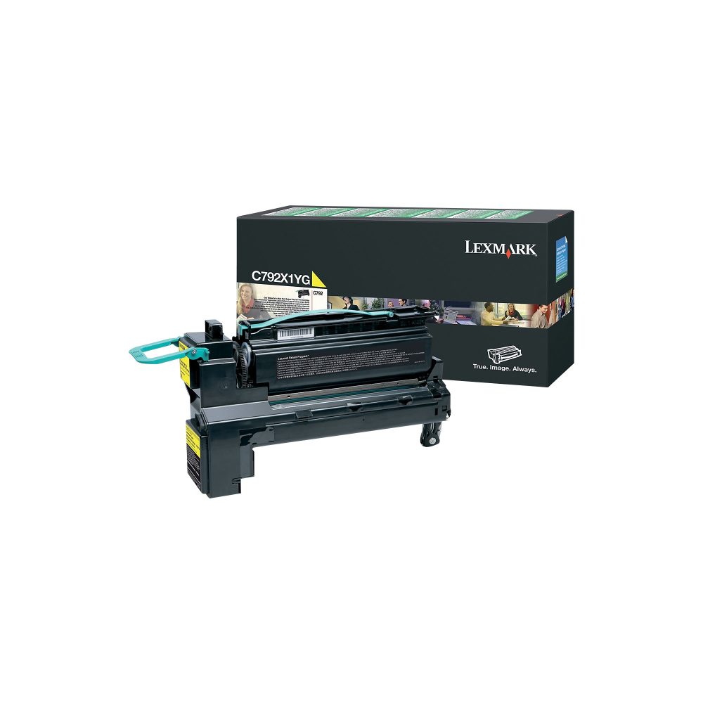 Lexmark C792X1YG Original Tonerkartusche Gelb