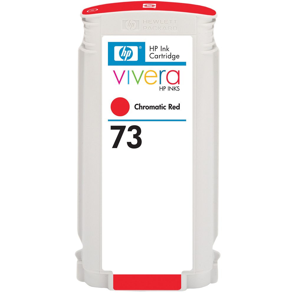 HP 73 Chromrot DesignJet Druckerpatrone, 130 ml