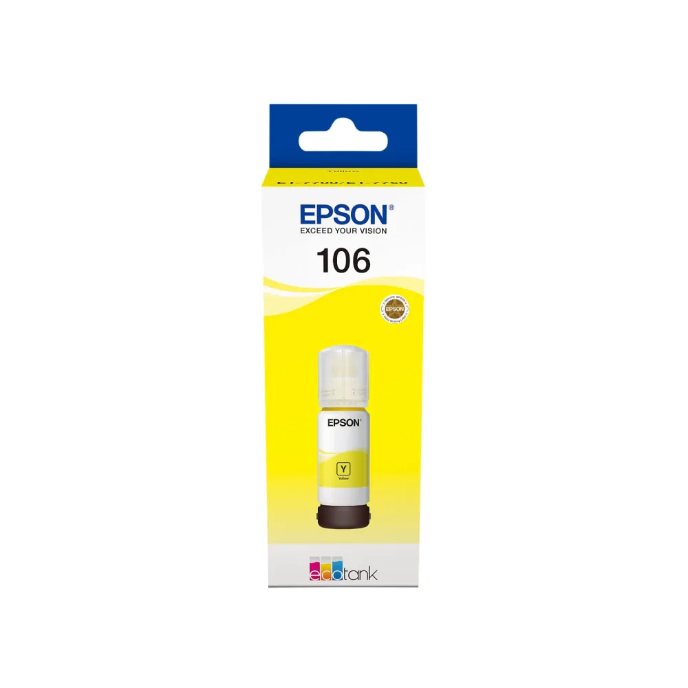 EPSON Tintenbeh&auml;lter 106 yellow T00R440 EcoTank ET-7700 5000 Seiten
