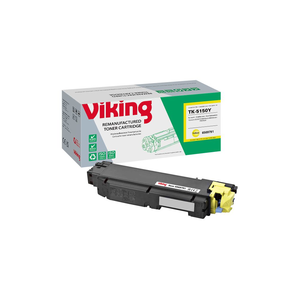 Viking TK-5150Y Kompatibel Kyocera Tonerkartusche Gelb