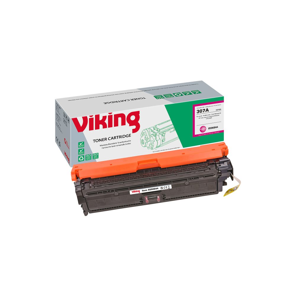 Viking 307A Kompatibel HP Tonerkartusche CE743A Magenta