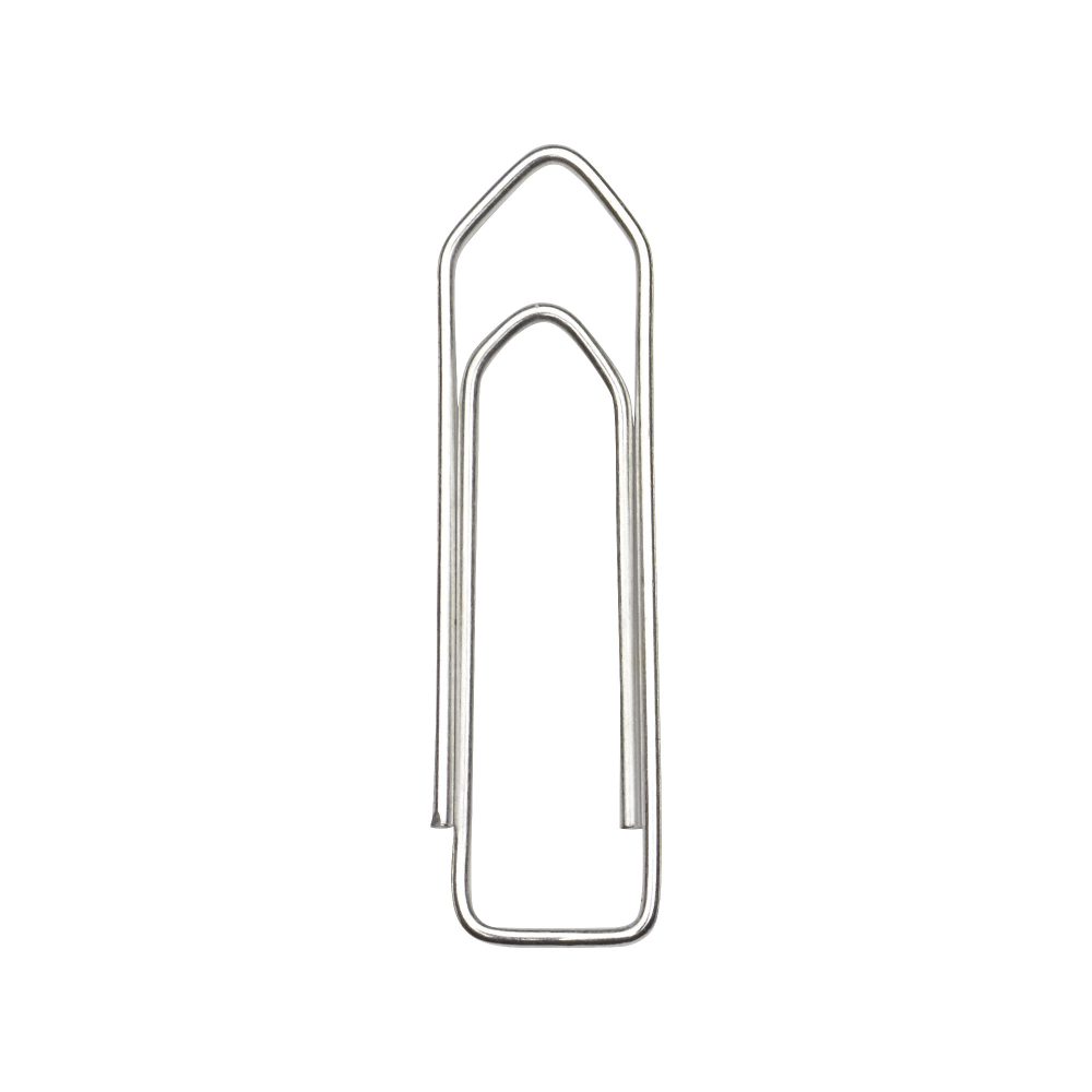 Office Depot Büroklammern Roof 2,5 cm Silber 100 Stück