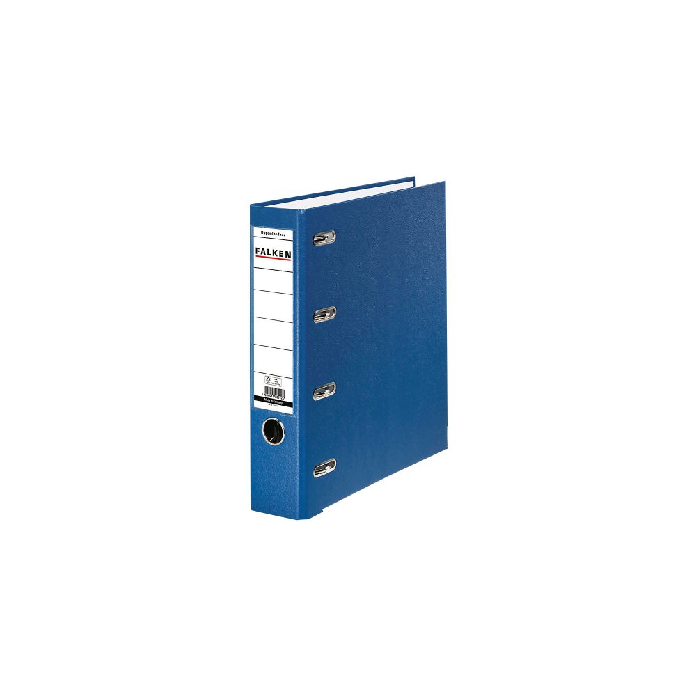 Falken Ordner 11285392 A4 70 mm Blau 2 Ringe