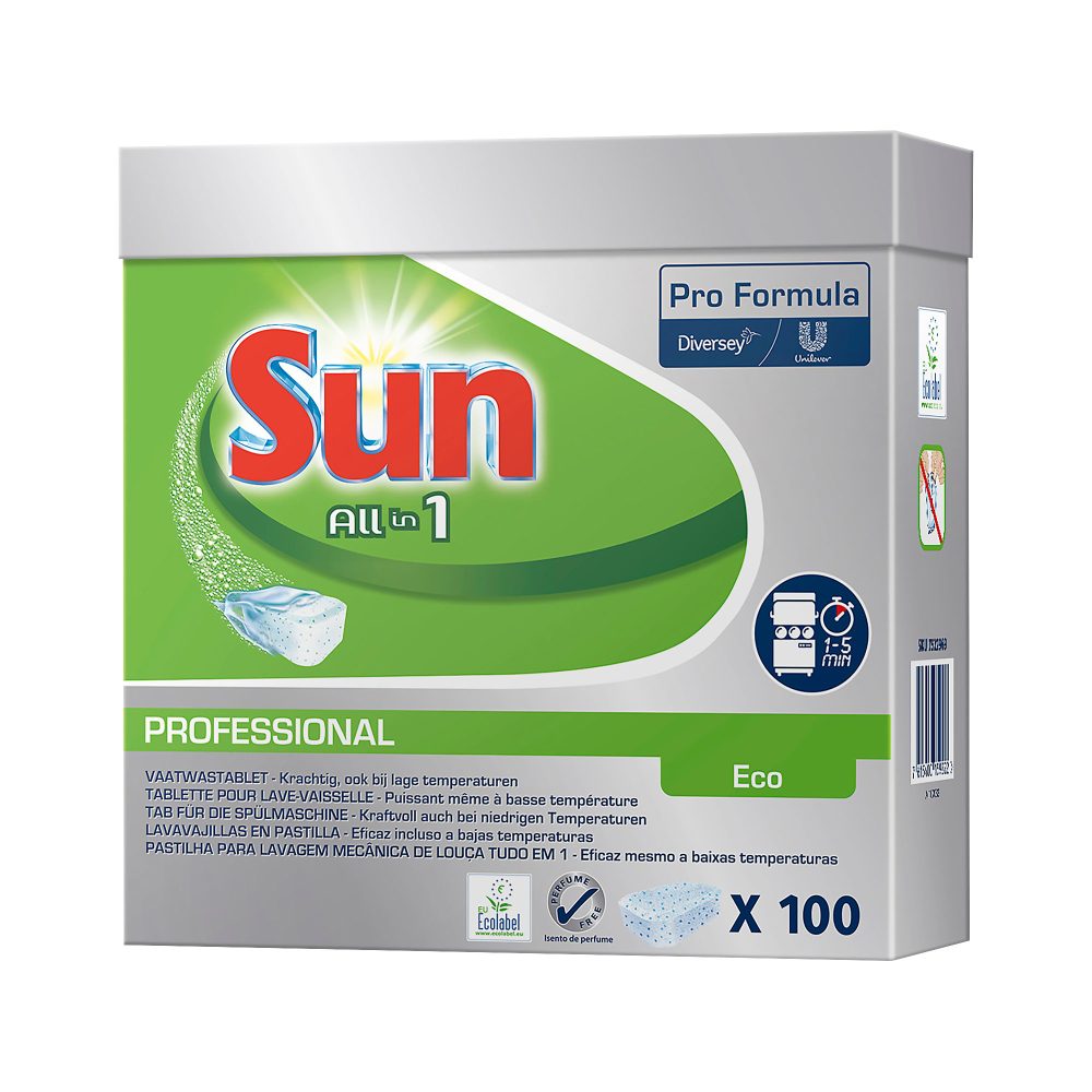 Sun Spülmaschinentabs All in 1 Eco 100 Stück