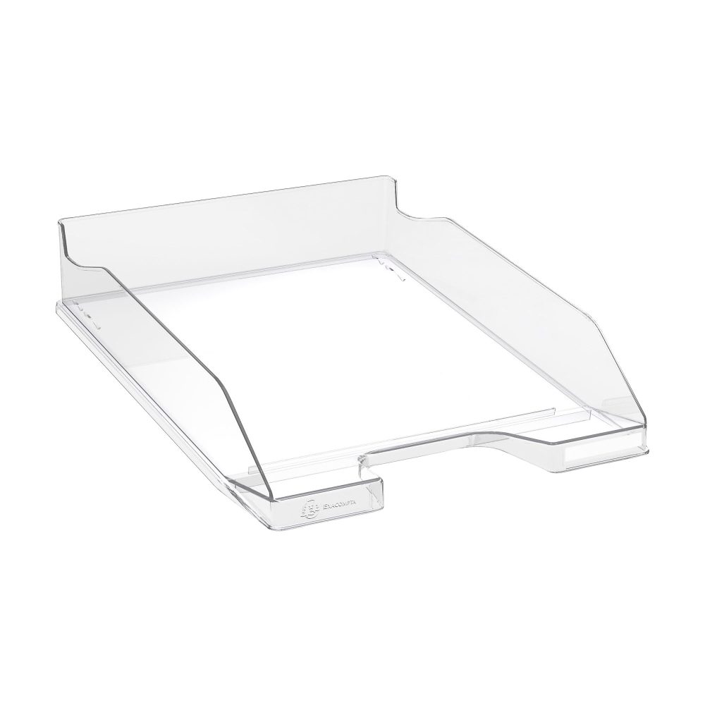 Exacompta Briefablage Polystyrol Transparent 25,5 x 34,7 x 6,5 cm