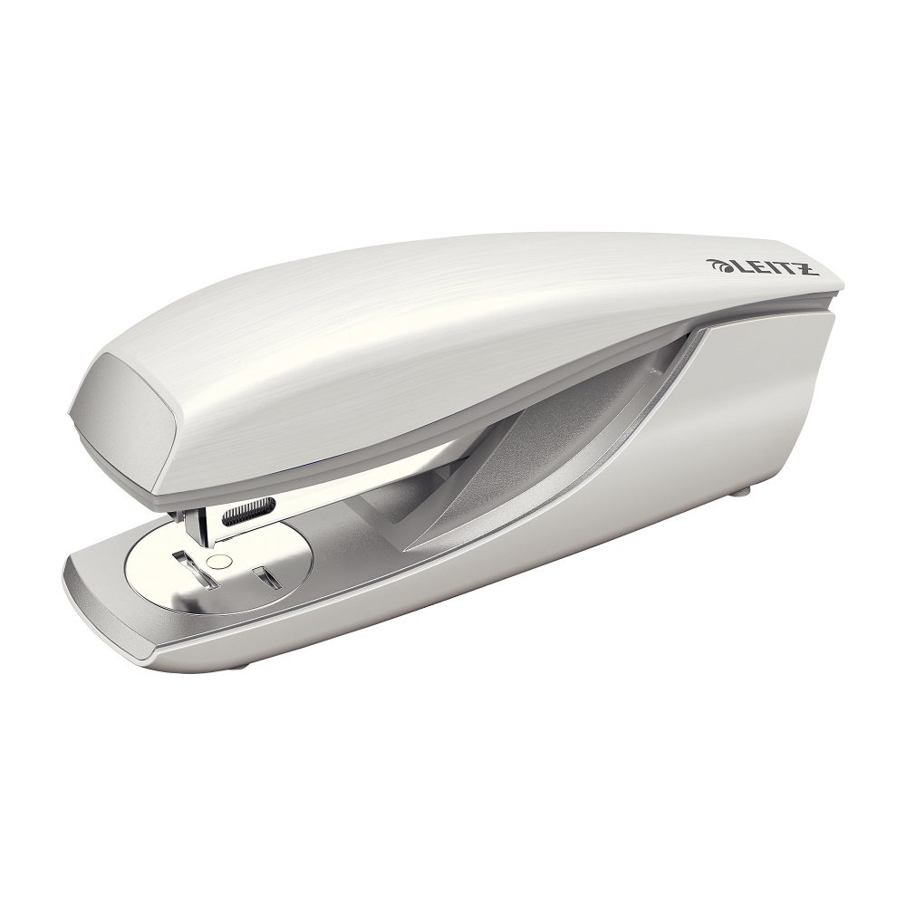 LEITZ Heftger&auml;t NewNeXXt Met Style 55620004 arktik weiss 30 Blatt