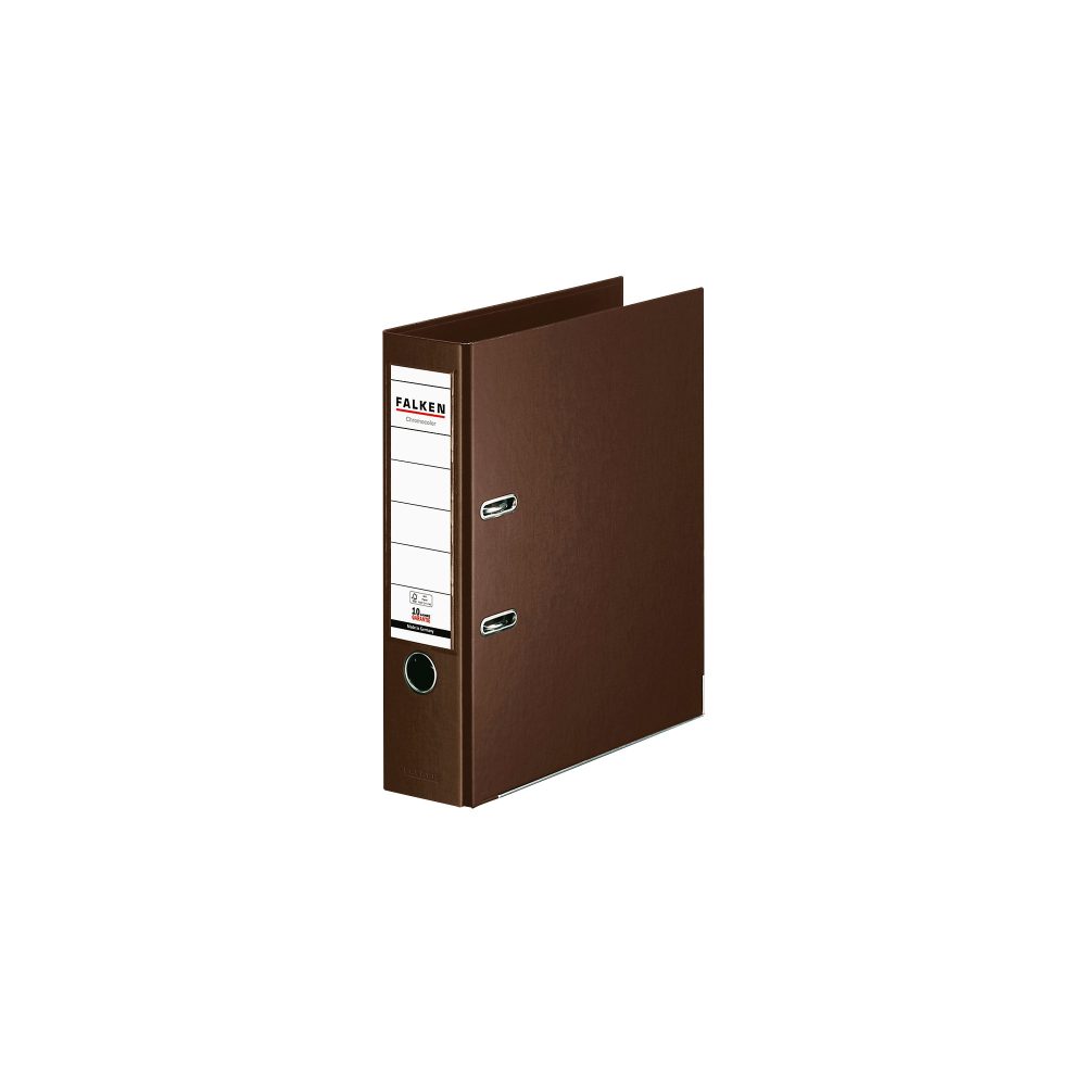 Falken Ordner S80 A4 80 mm Braun 2 Ringe