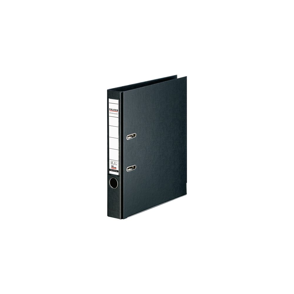 Falken Chromocolor Ordner Chromocolor 50 mm 2 Ringe DIN A4 Schwarz