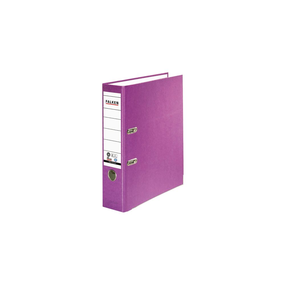 Falken Ordner A4 80 mm Violett 2 Ringe