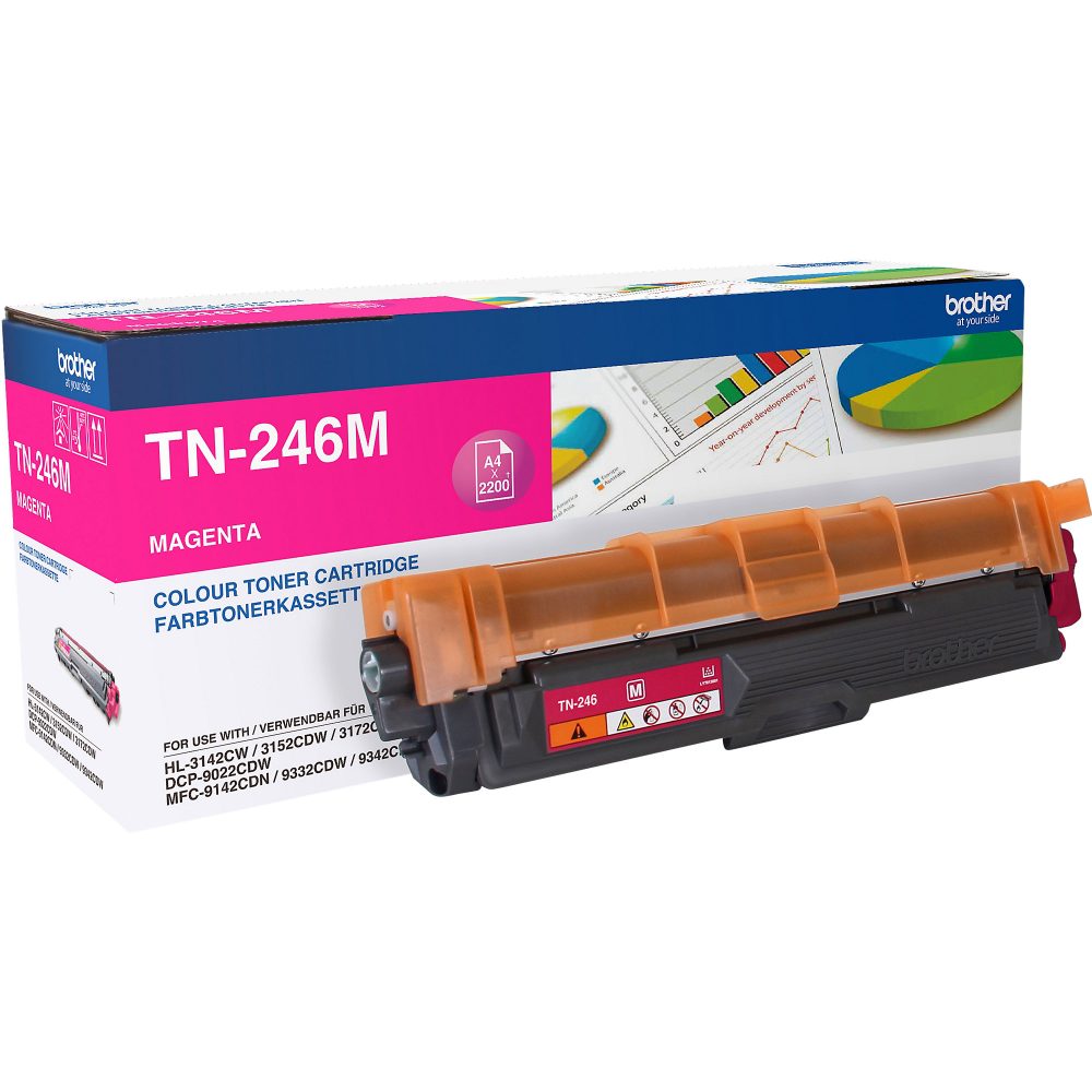 Brother TN-246M Original Tonerkartusche Magenta
