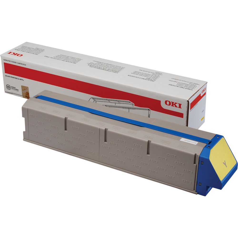 OKI 45536505 Original Tonerkartusche Gelb