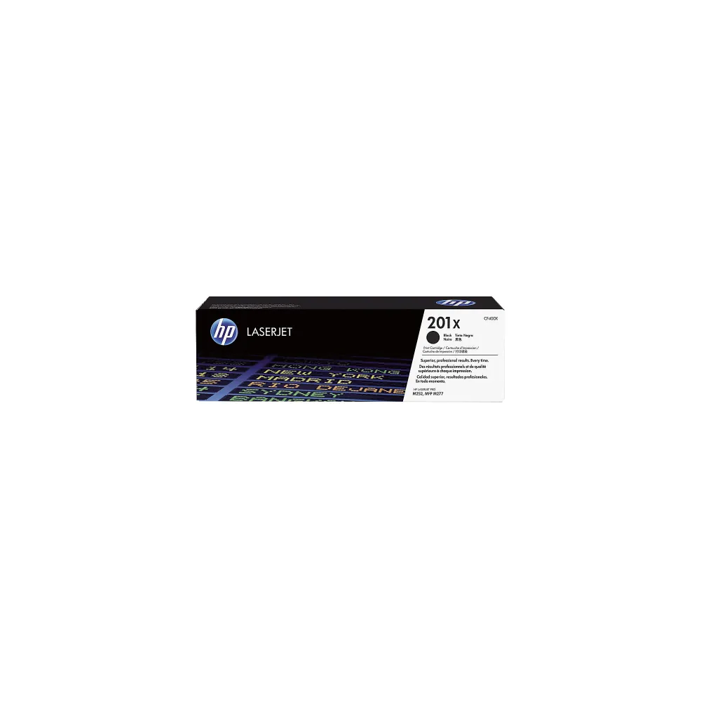 HP Toner-Modul 201X schwarz CF400X CLJ Pro M252/MFP277 2800 S.