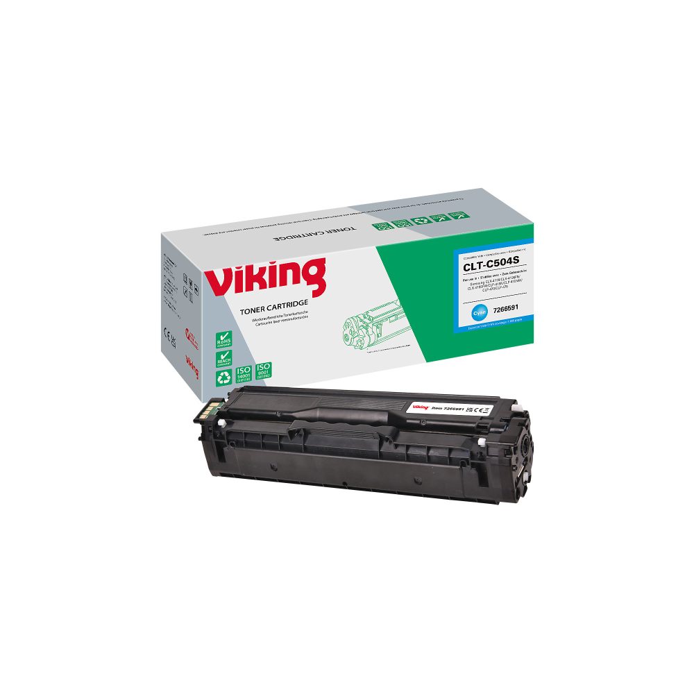 Viking CLT-C504S Kompatibel Samsung Tonerkartusche Cyan