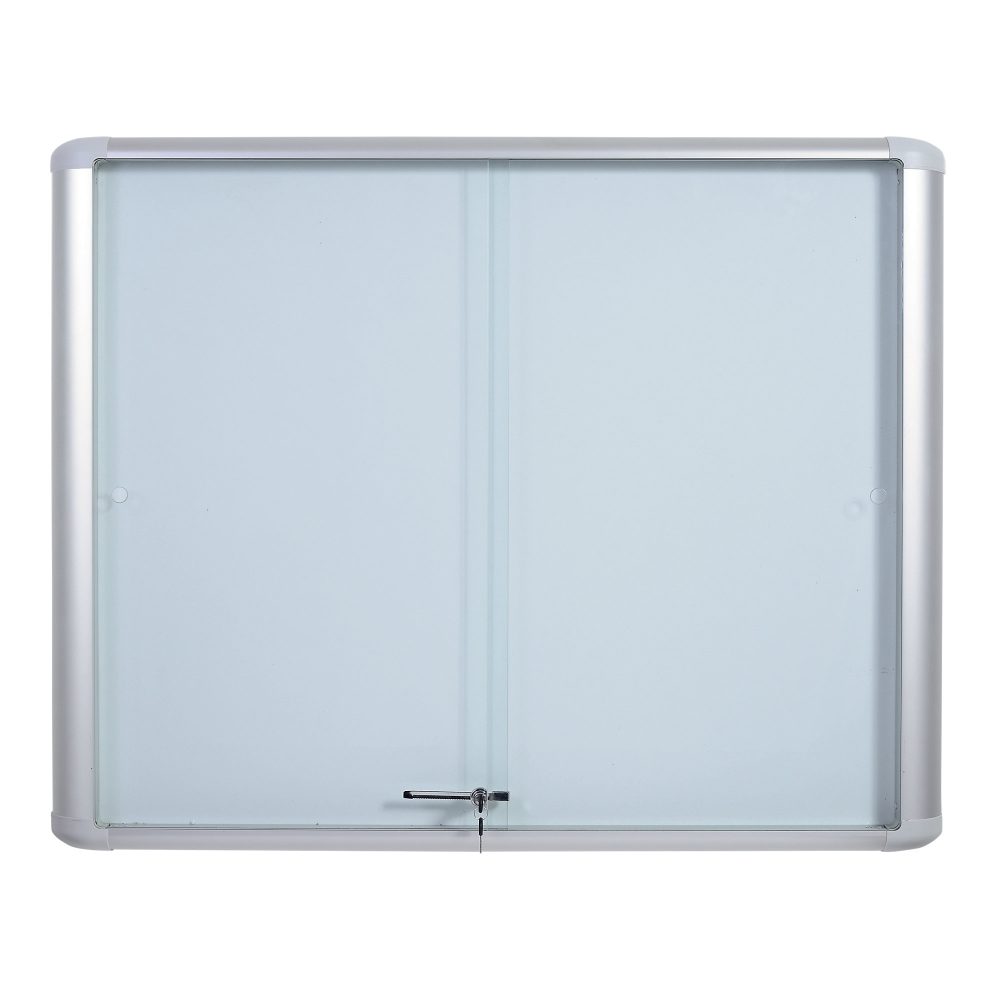 Office Depot Schaukasten Mastervision Magnetic Weiss, Transparent 89 x 93,1 cm