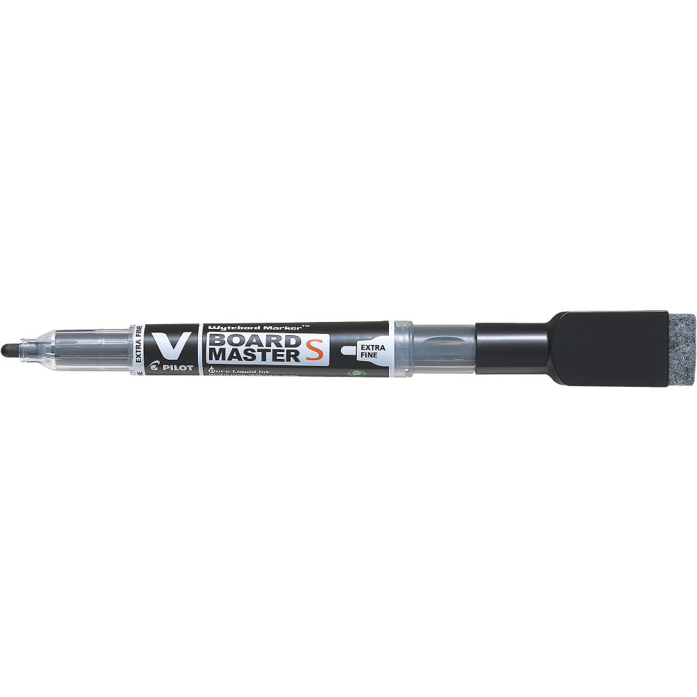 Pilot V-Board Master S Whiteboard-Marker Rundspitze 1.3 mm Schwarz