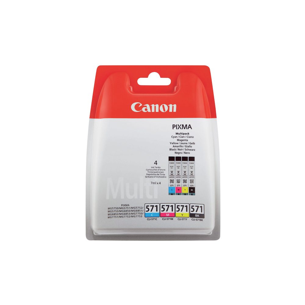 Canon Cli-571 Multipack Bkcmy Tintenpatrone