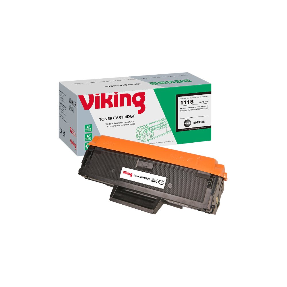Viking MLT-D111S Kompatibel Samsung Tonerkartusche MLT-D111S/ELS Schwarz