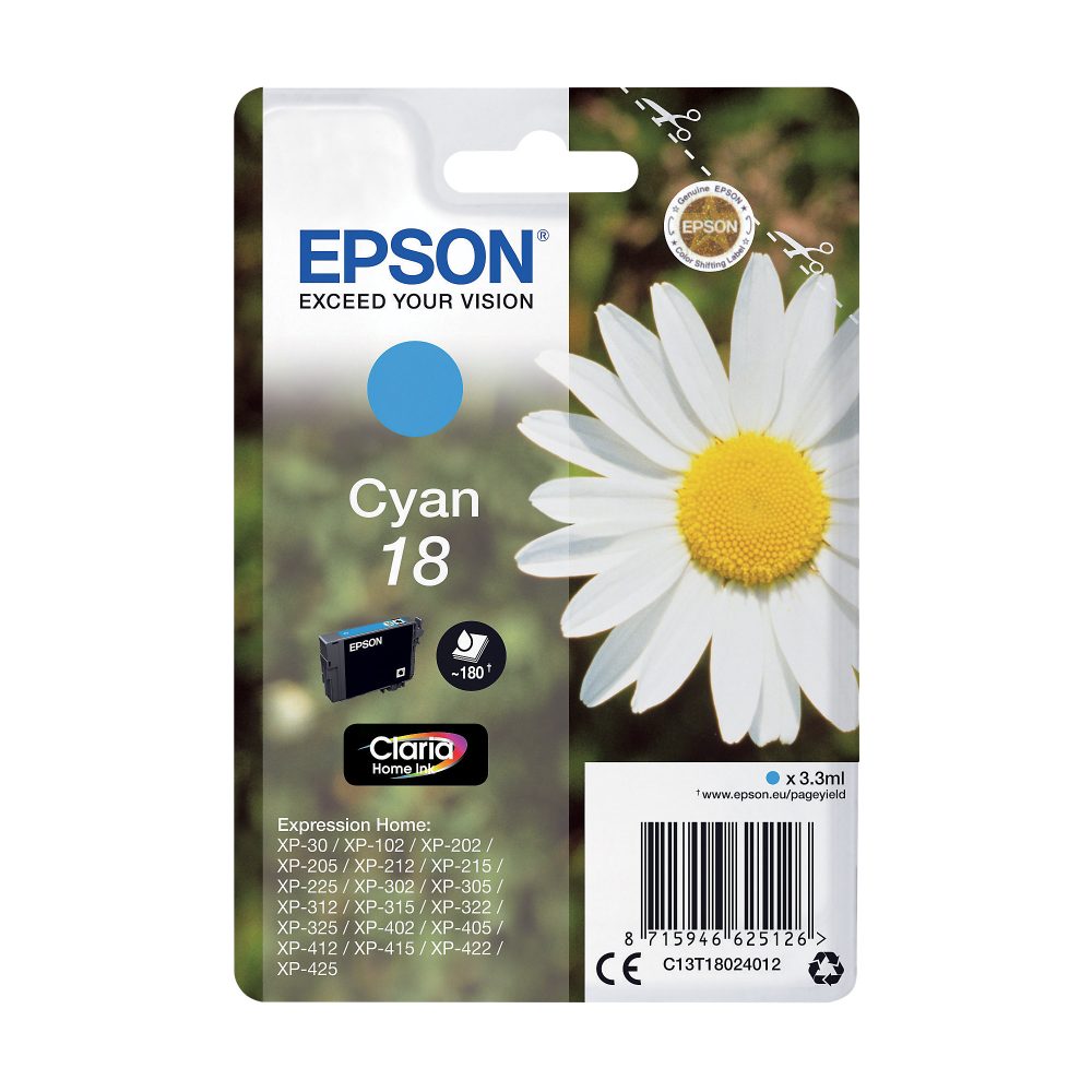 Epson C13T18024010 - Tintenpatrone