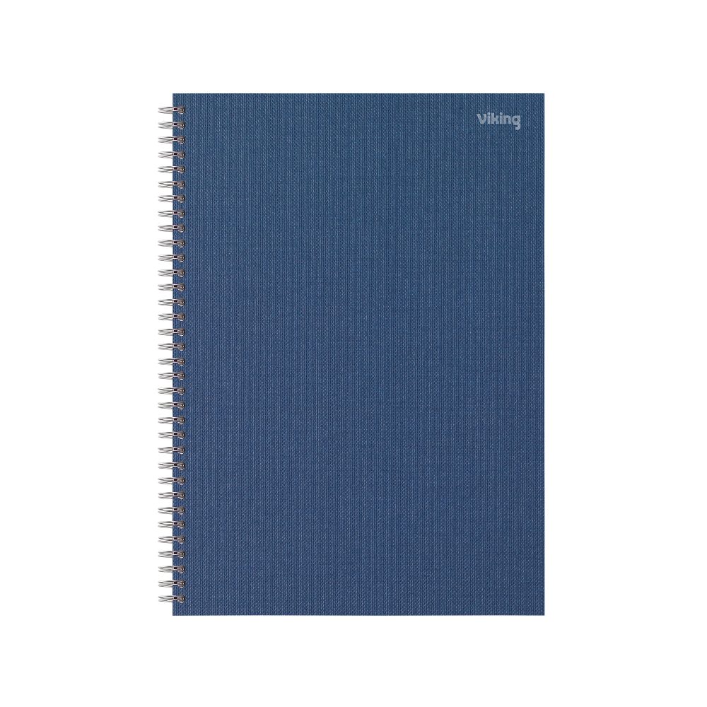 Office Depot A4 Drahtgebunden Marineblau Hardcover Notizbuch Liniert 80 Blatt