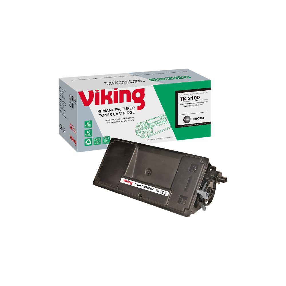 Viking TK-3100 Kompatibel Kyocera Tonerkartusche Schwarz