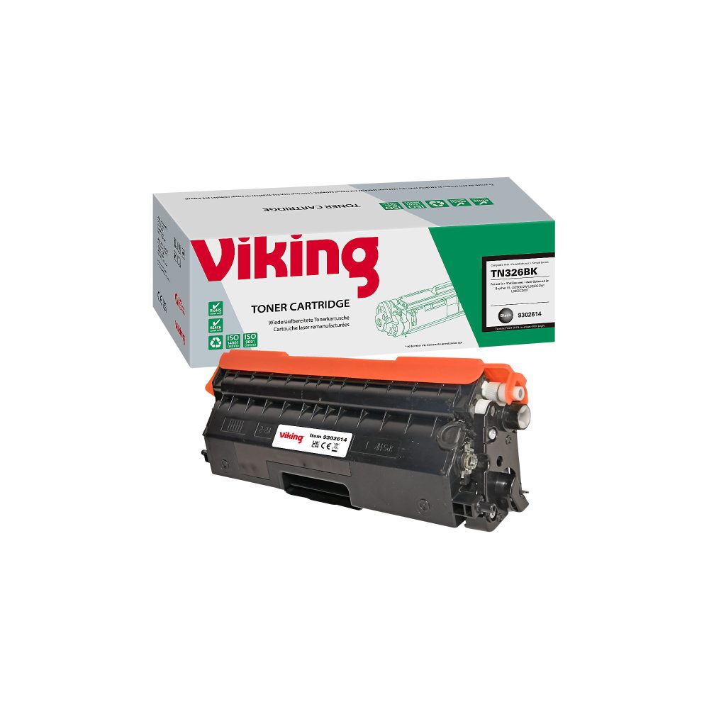 Viking TN-326B Kompatibel Brother Tonerkartusche Schwarz