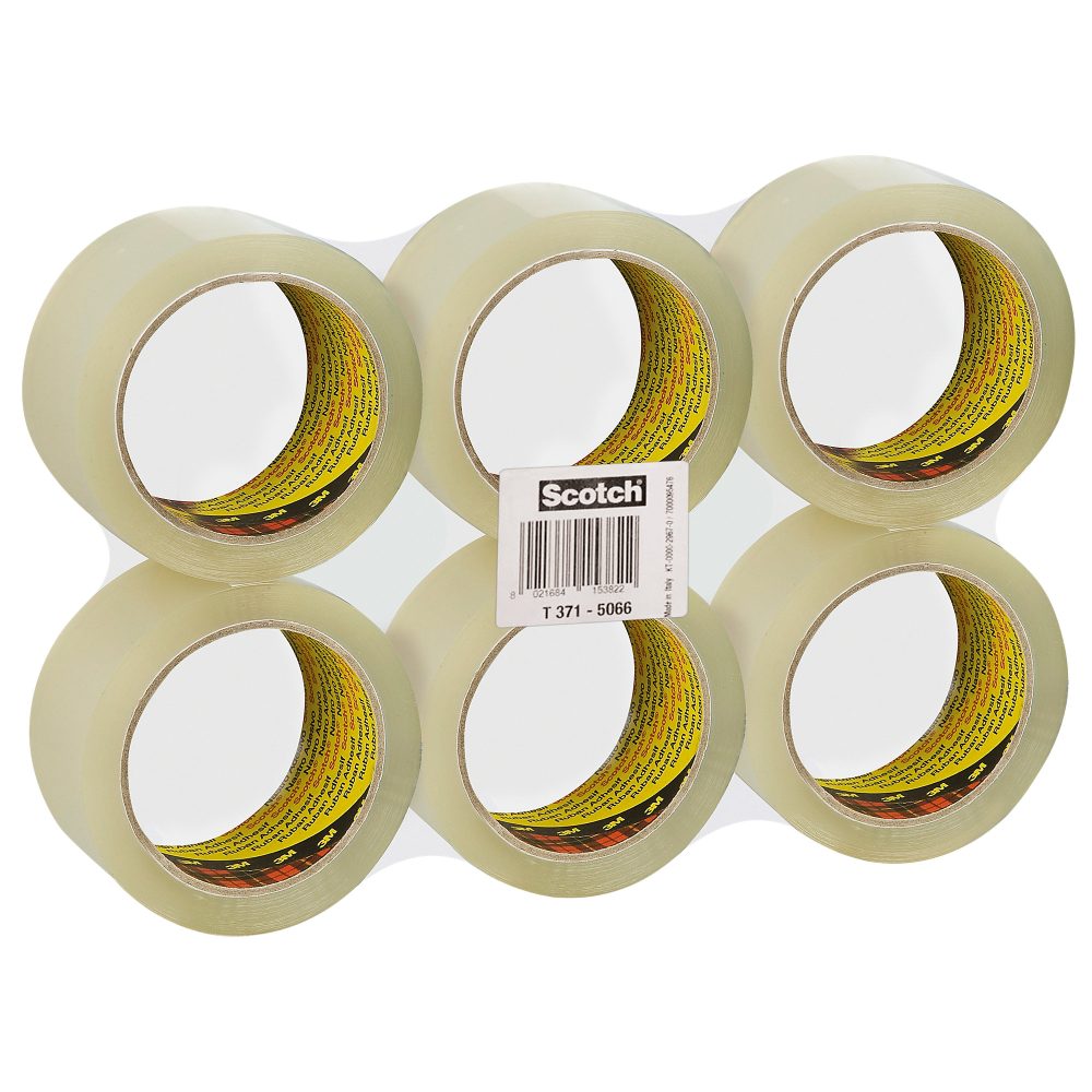 Scotch Verpackungsklebeband 371 50 mm x 66 m Transparent