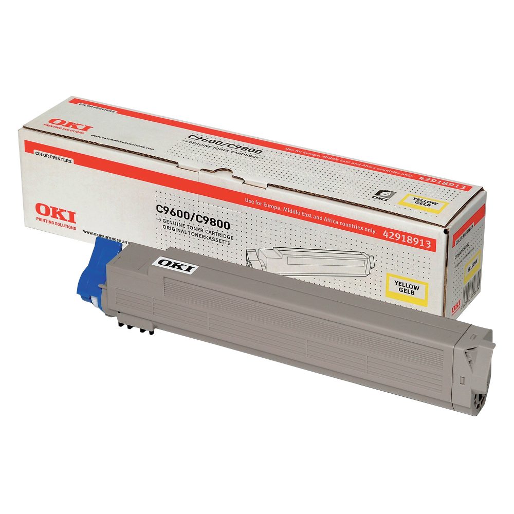 OKI 42918913 Original Tonerkartusche Gelb