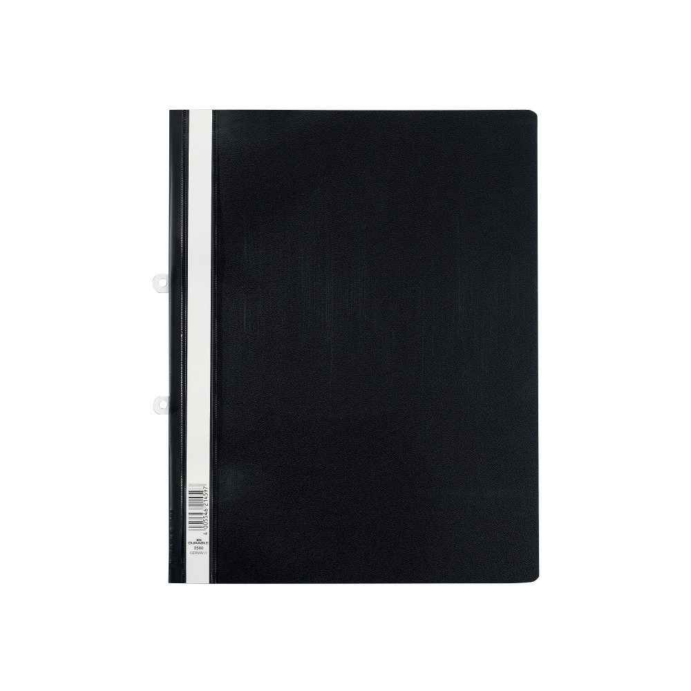 DURABLE Schnellhefter 2580 DIN A4 Überbreite Schwarz Hartfolie
