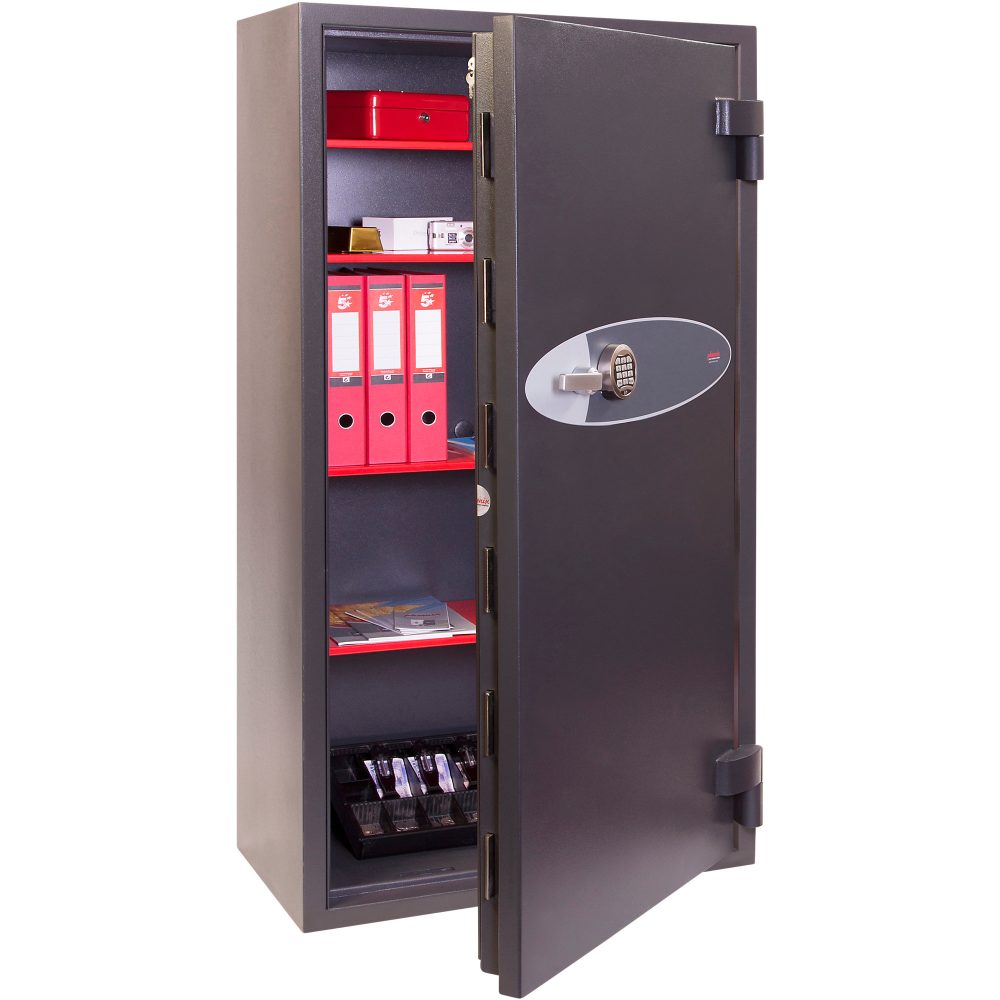 Phoenix Wertschutzschrank HS2056E Grau 860 x 620 x 1.490 mm