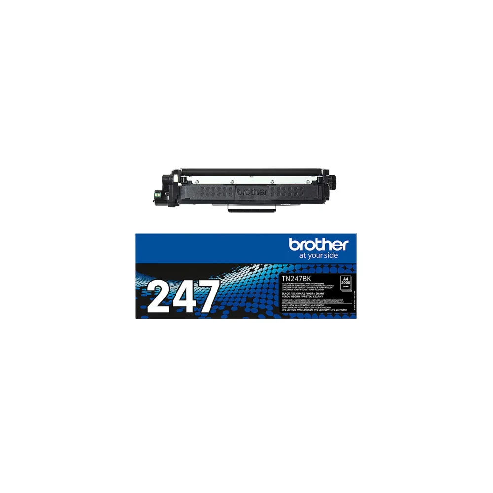 BROTHER Toner HY schwarz TN-247BK HL-L3210CW 3000 Seiten