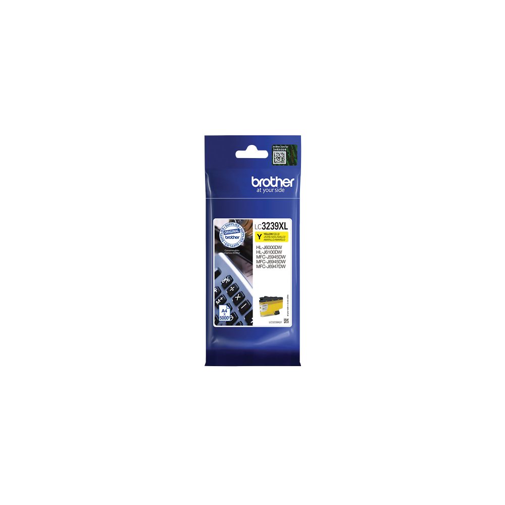 BROTHER Tintenpatrone HY yellow LC-3239XLY MFC-J5945DW 5000 Seiten