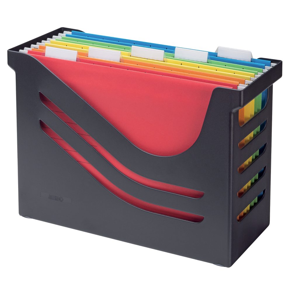Djois Re-Solution Aufbewahrungsbox Re-Solution A4 Schwarz Polystyrol