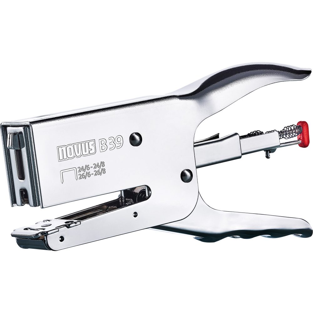 Novus Heftzange B39 50 Blatt Chrom 26/8;26/6;24/8;24/6 Metall